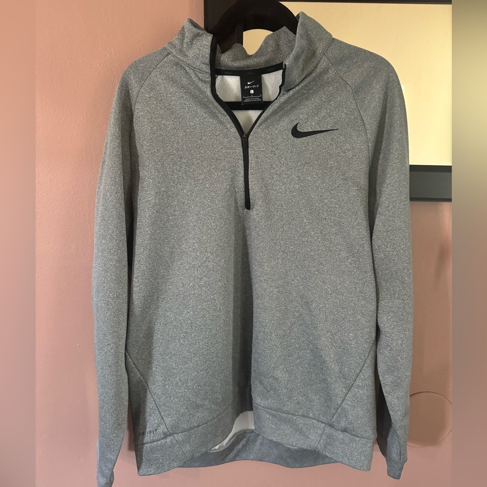 Nike quarter zip dri-fit sweatshirt